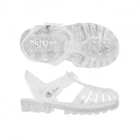 Holster Kids - Glitter Girl Clear Jellie Shoe