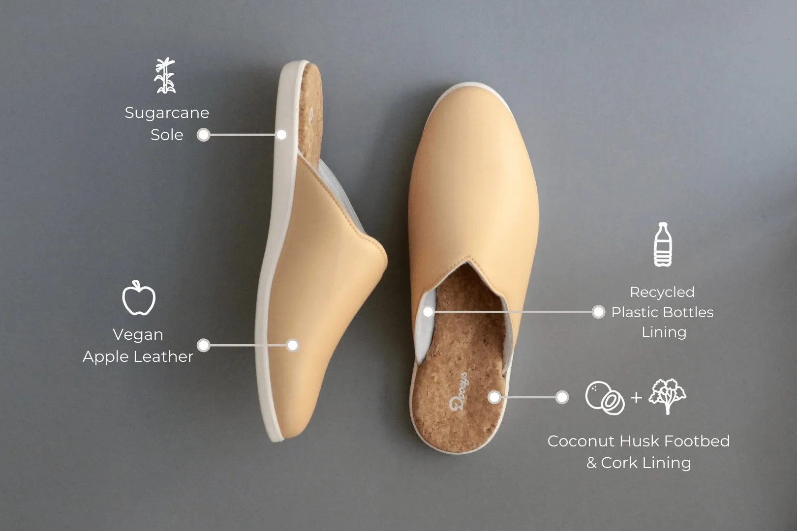 House Mules | Honey Beige (FINAL SALE)