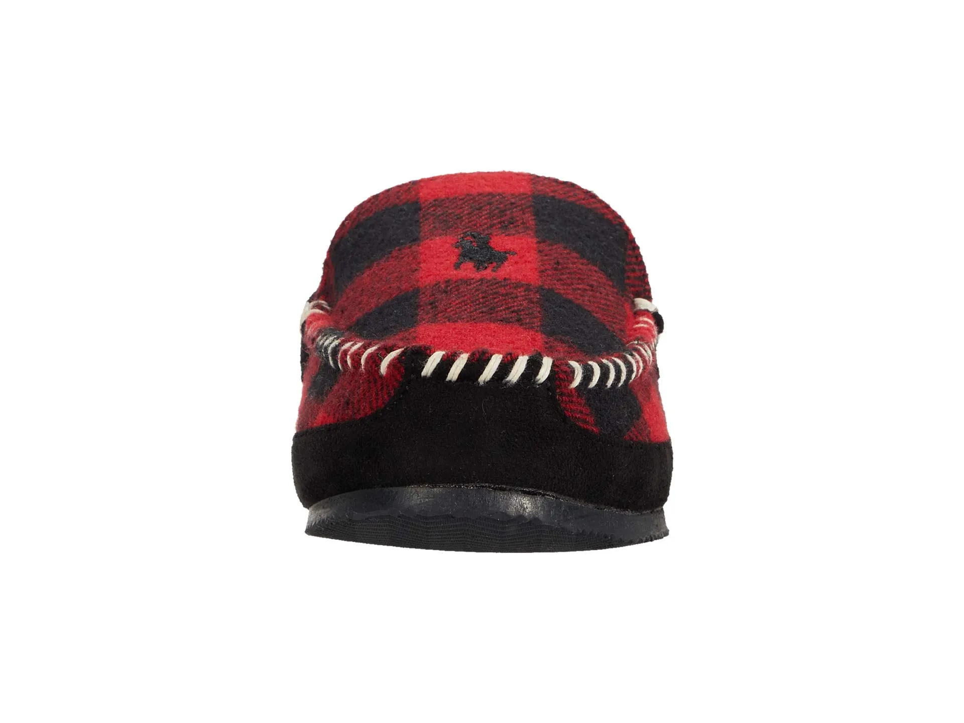 House shoes Polo Ralph Lauren Cali II Moccasin Slipper, black/red