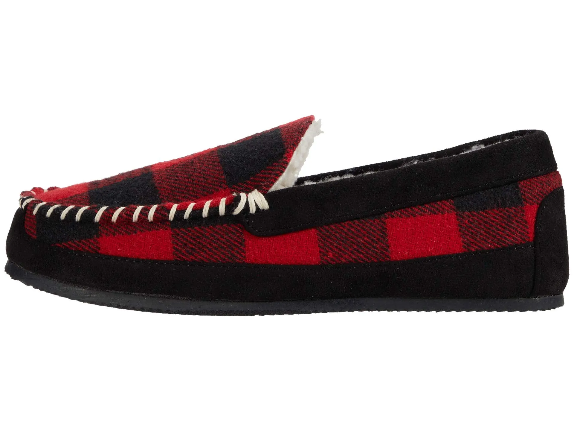 House shoes Polo Ralph Lauren Cali II Moccasin Slipper, black/red