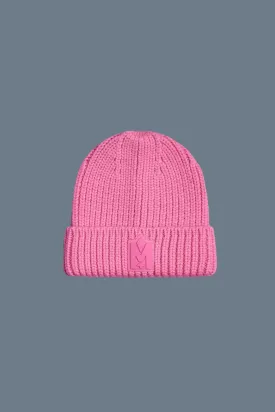 Jude-KZ Cuffed Hat With Logo (Bright Pink) - P0021120674