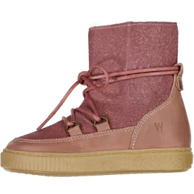 Kaya Lace Tex Bootie - wood rose