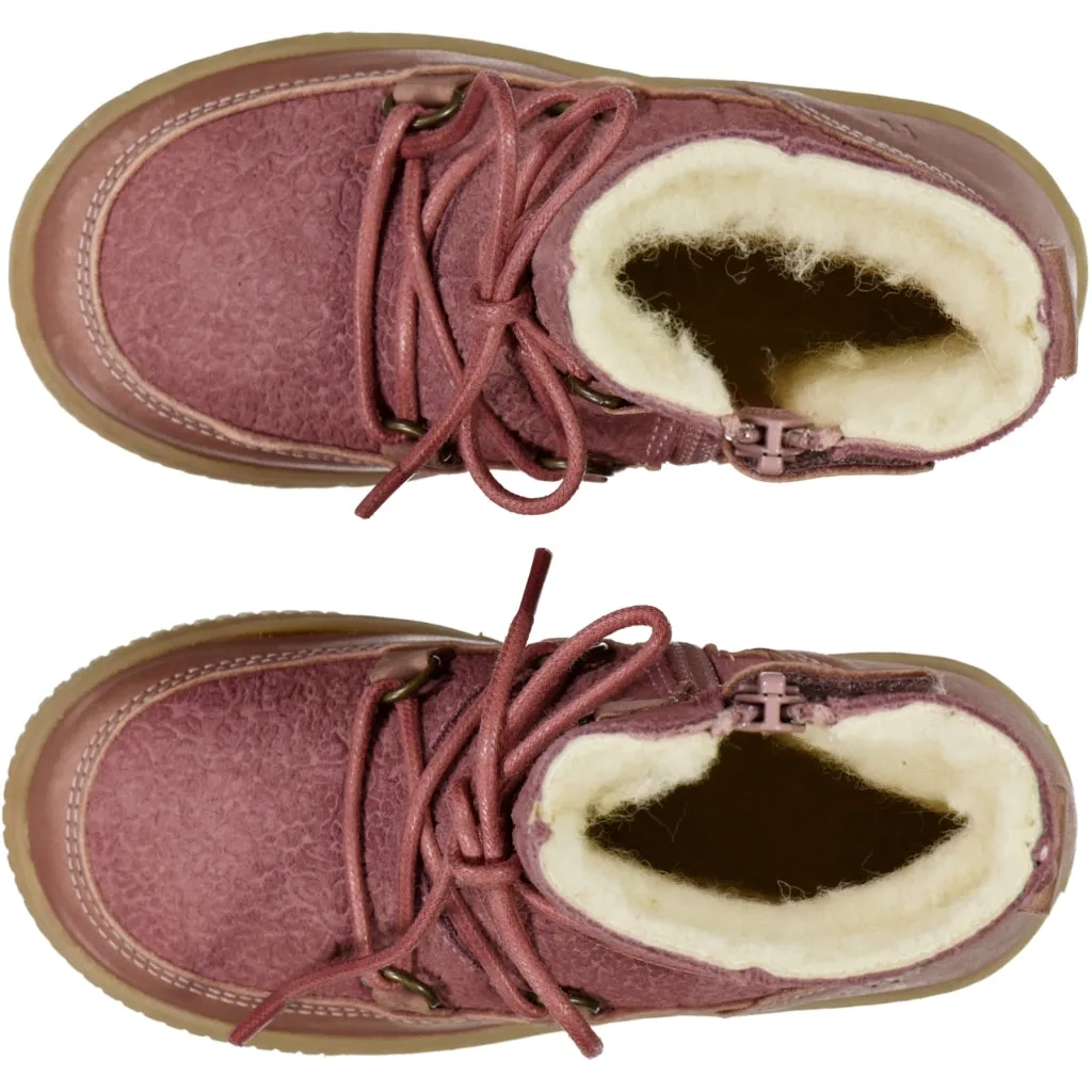Kaya Lace Tex Bootie - wood rose