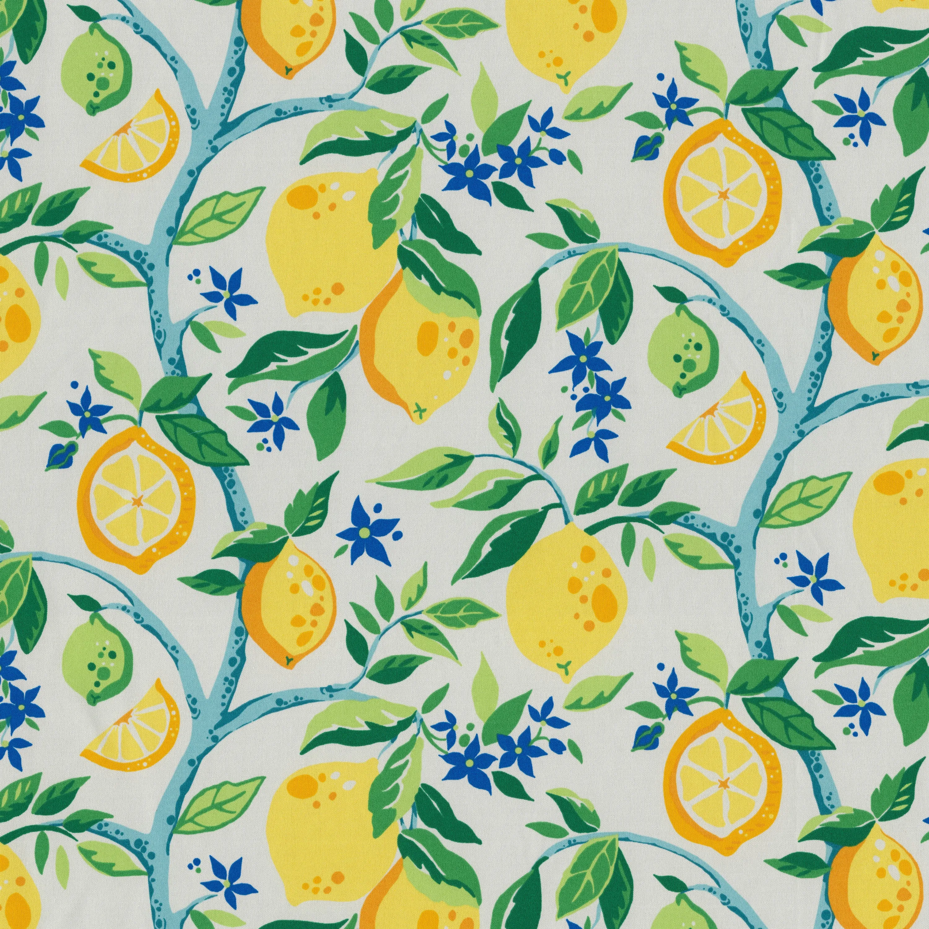 Lemon Tree Yellow Wicker Seat Cushion (Set Of 2)