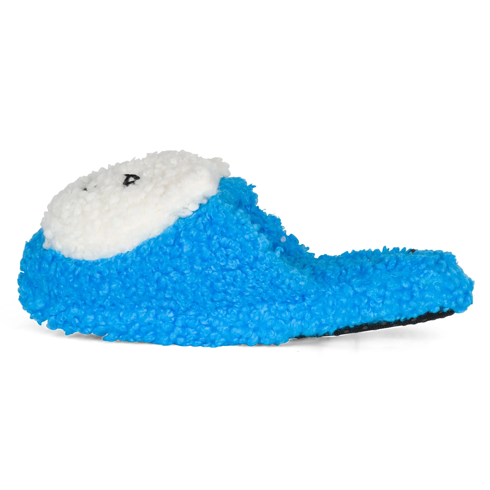 Lord Nermal Plush Face House Slippers (Blue)