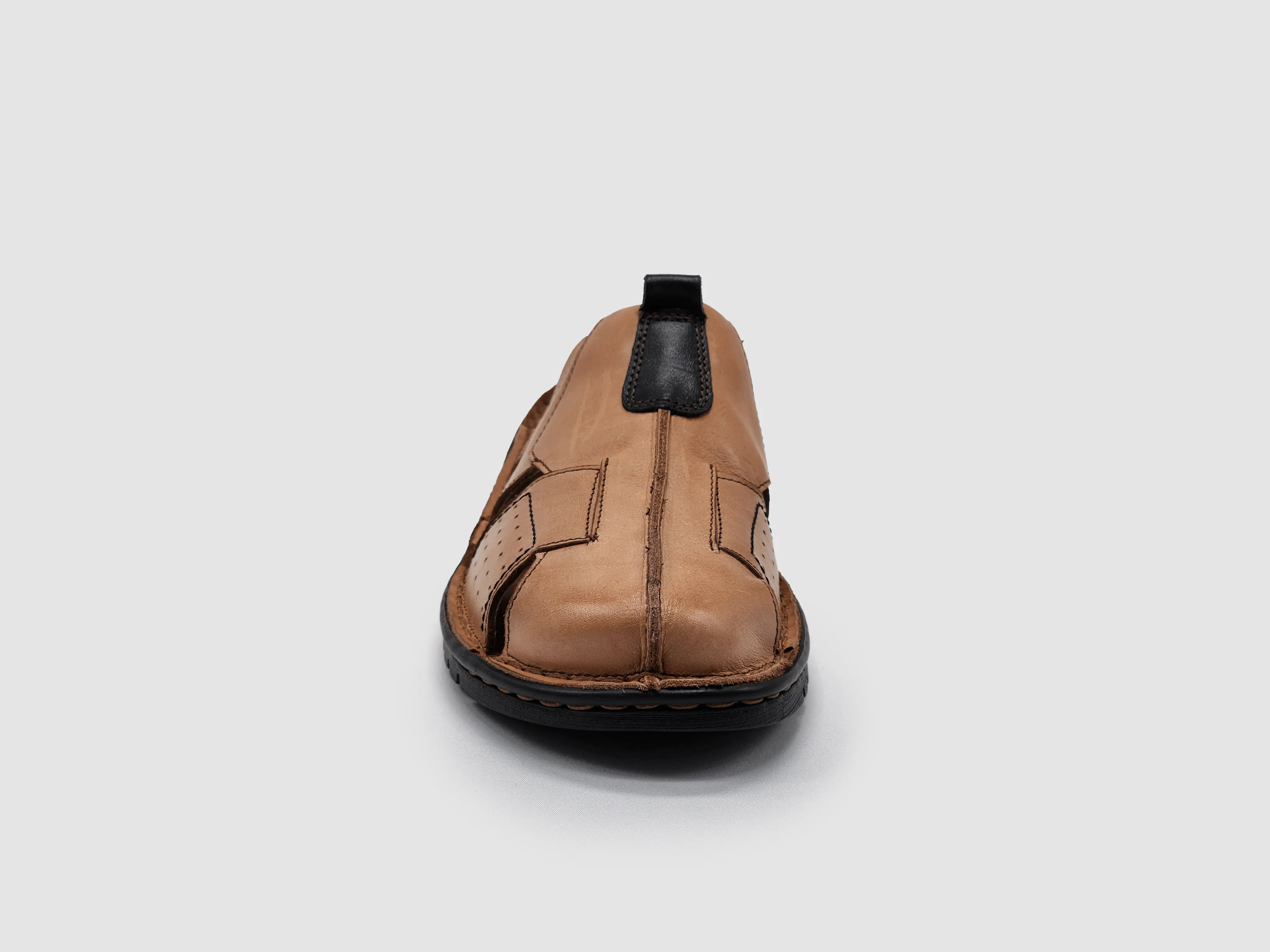 Men's Lounge Leather Slippers