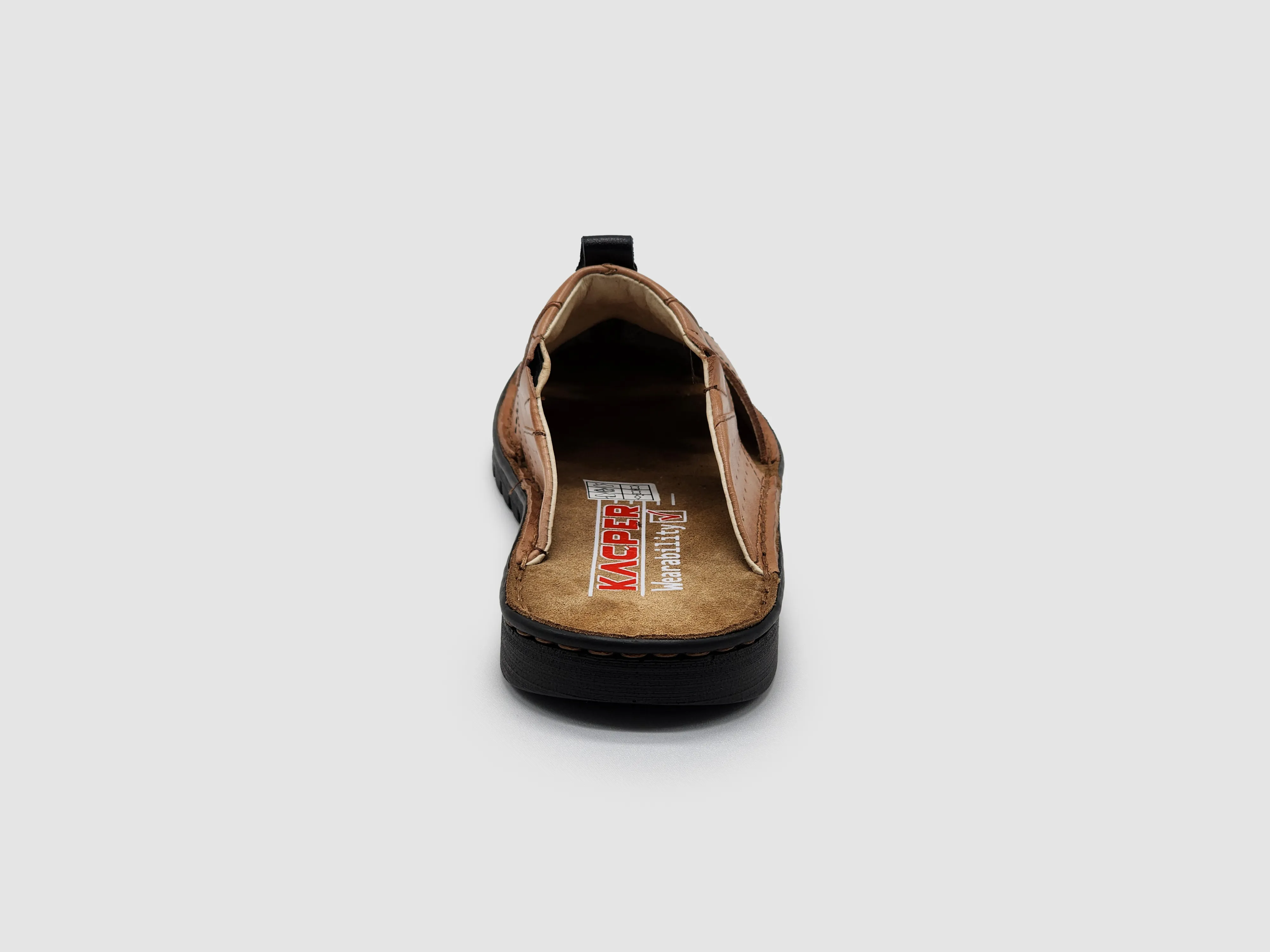 Men's Lounge Leather Slippers