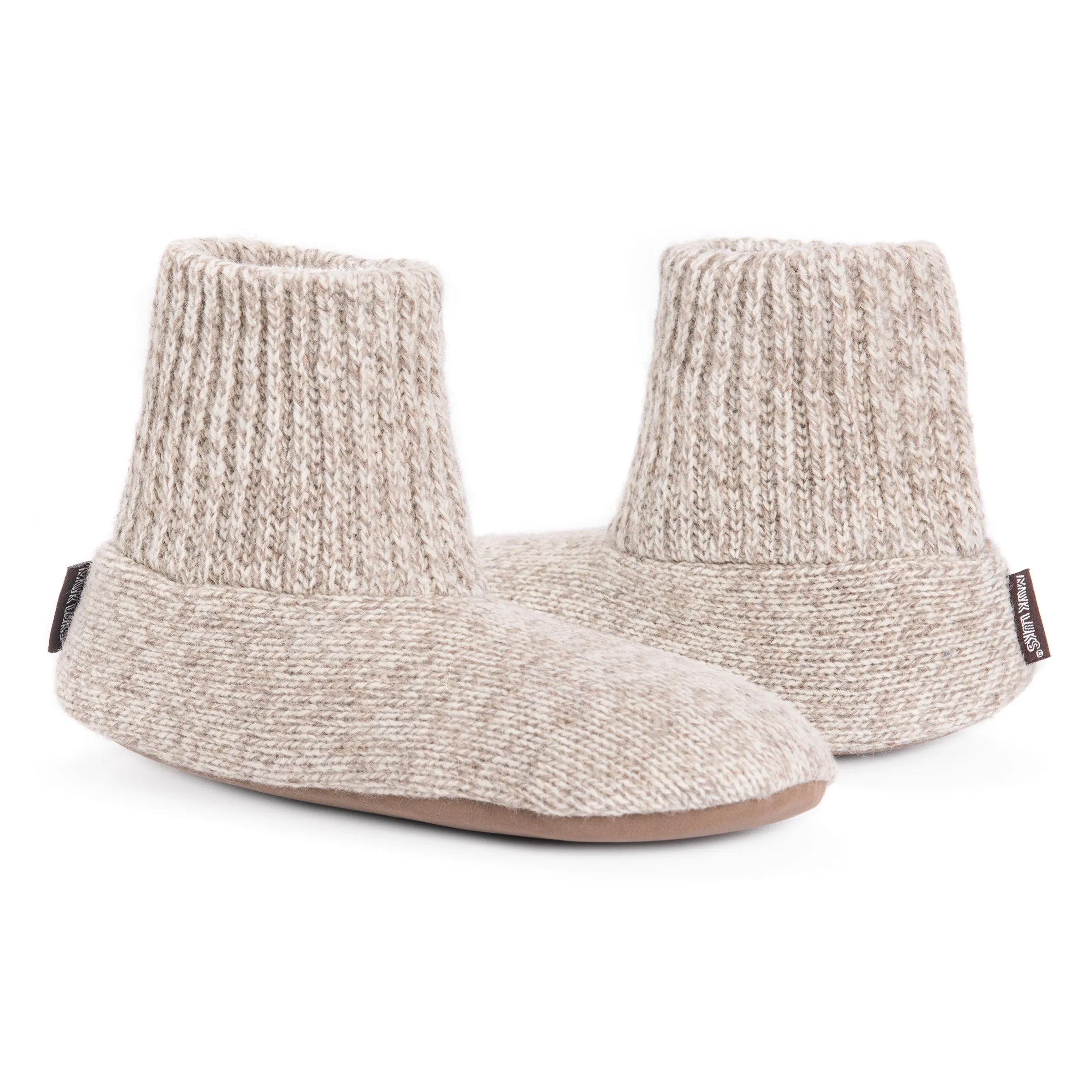 Mens Morty Ragg Wool Cozy Slipper Socks