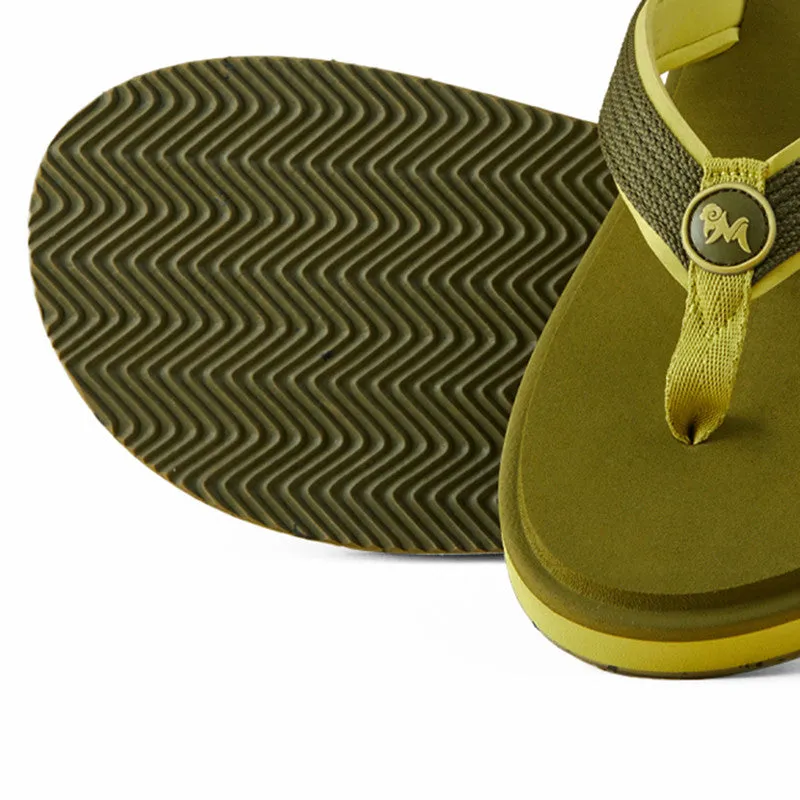 Neeman's Eco Fluffy Flip Flops | Avocado | Soft & Comfortable