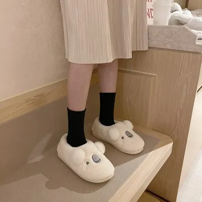 New Fashion Couple Adult Slippers Thick-soled Non-slip Indoor Outdoor Sandals Ladies Flip Flops Household Sleeping Shoes Female
