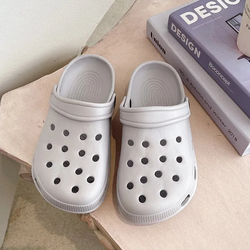 New Women Waterproof Slippers Summer Outdoor Women Slides Soft Sole Garden Shoes Indoor Classic Nursing Clogs Sandals Slide