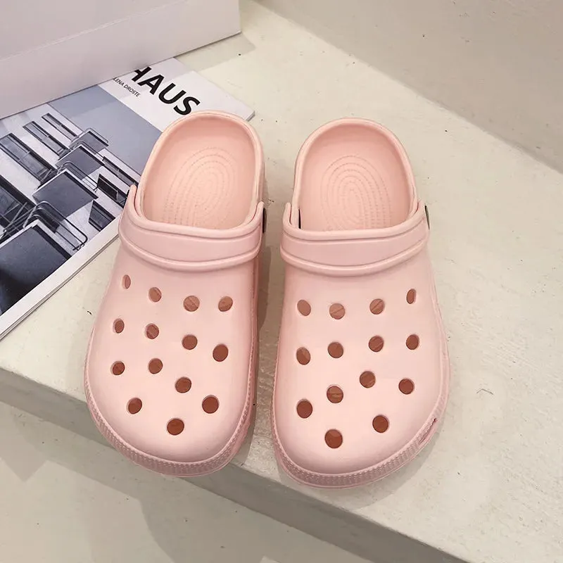 New Women Waterproof Slippers Summer Outdoor Women Slides Soft Sole Garden Shoes Indoor Classic Nursing Clogs Sandals Slide