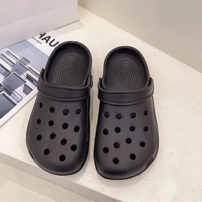 New Women Waterproof Slippers Summer Outdoor Women Slides Soft Sole Garden Shoes Indoor Classic Nursing Clogs Sandals Slide