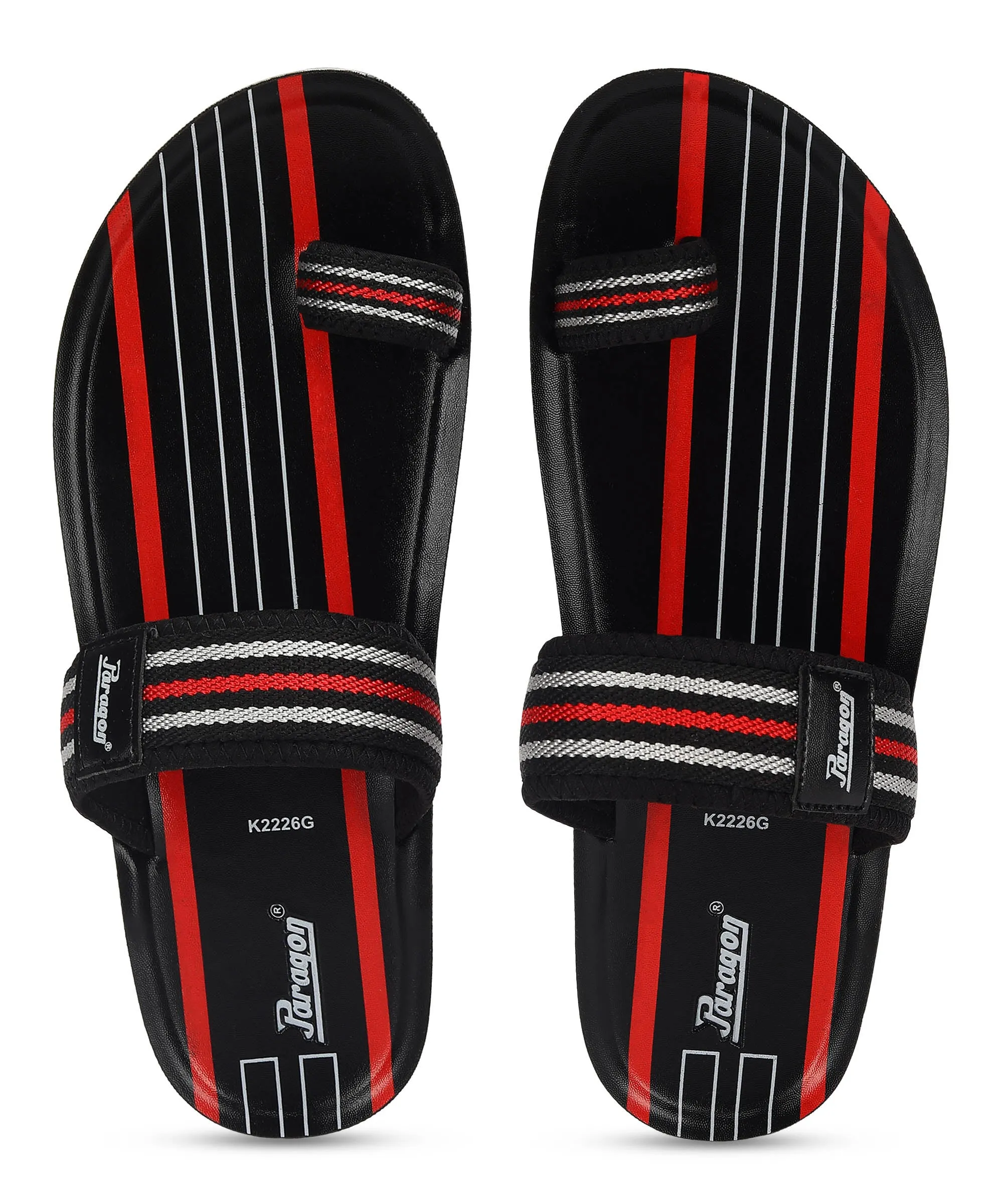 Paragon PUK2226G Men Stylish Lightweight Flipflops | Comfortable with Anti skid soles | Casual & Trendy Slippers | Indoor & Outdoor