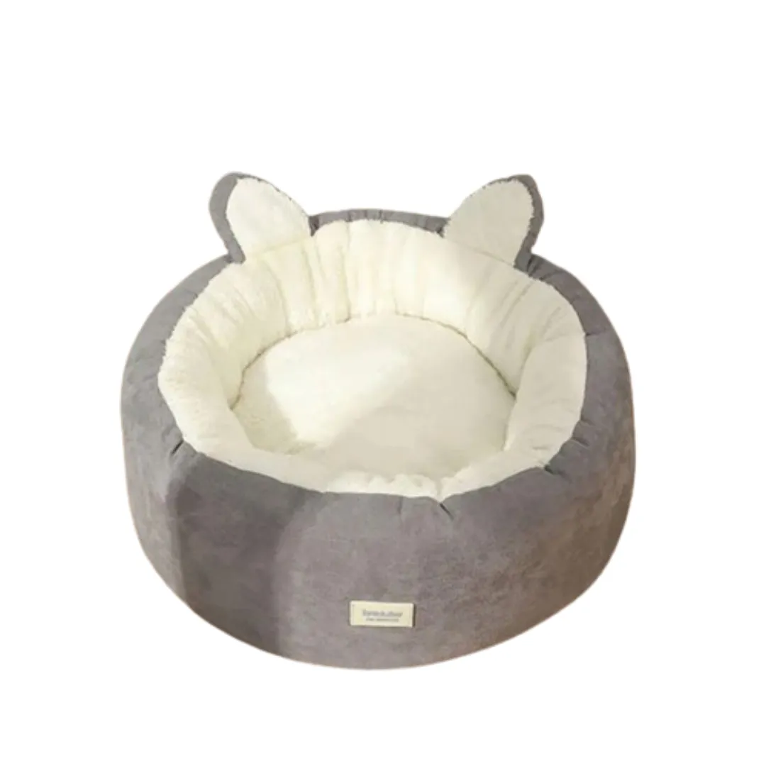 PetAffairs Cat and Small Dog Plush Bed House