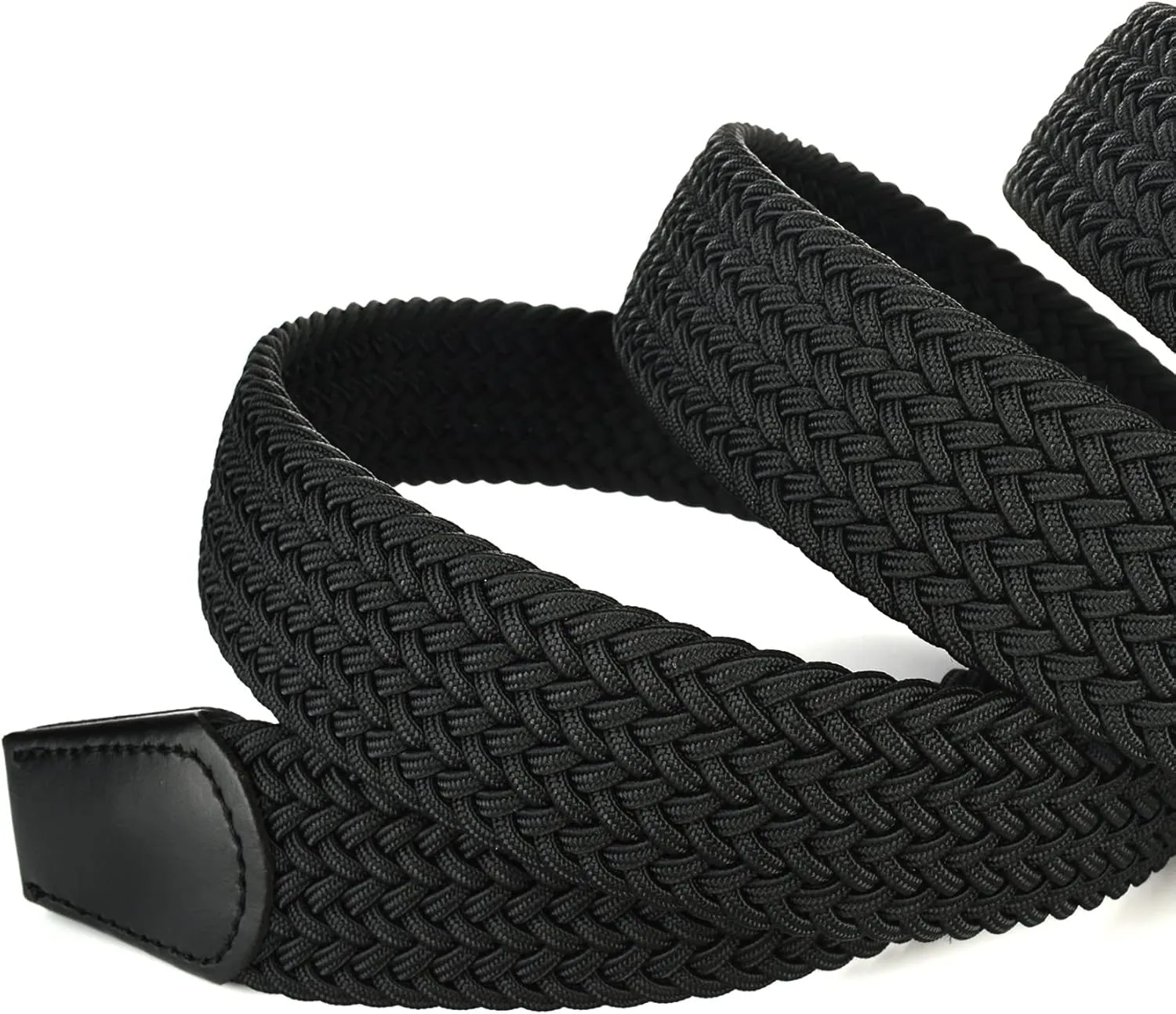 Plus Size 43'' to 75'' Mens Elastic Stretch Belts Big and Tall Belt