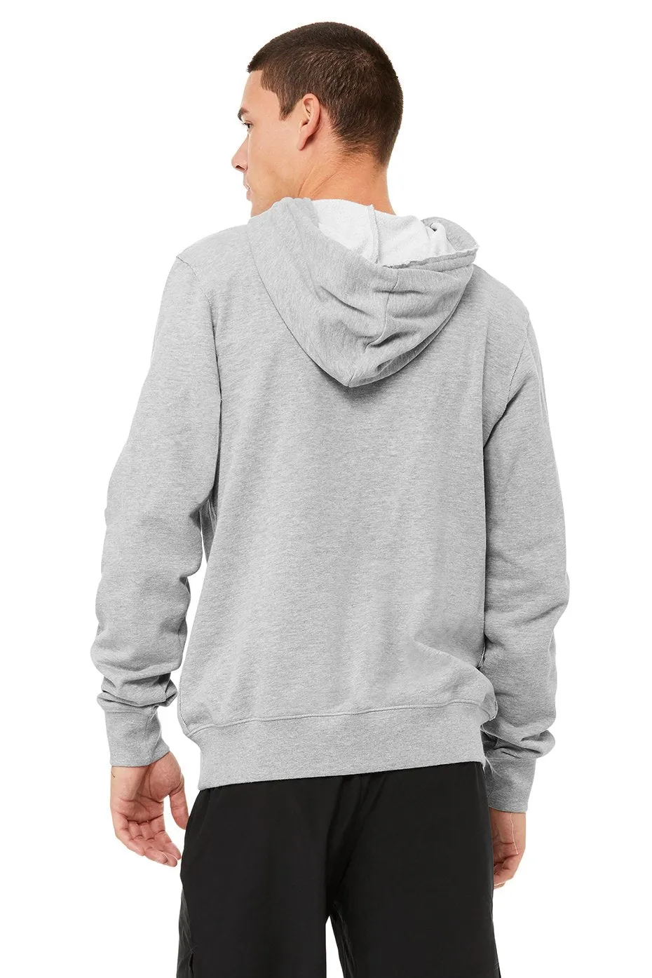 Raw Hoodie - Athletic Heather Grey