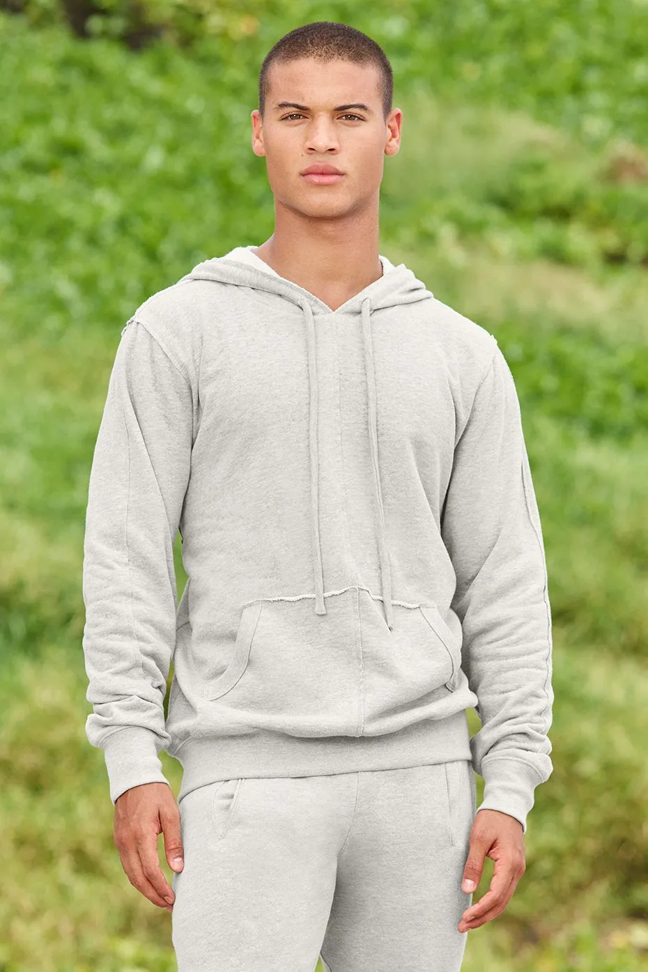 Raw Hoodie - Athletic Heather Grey