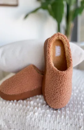 Rayna Tan Sherpa Platform MIA Slipper