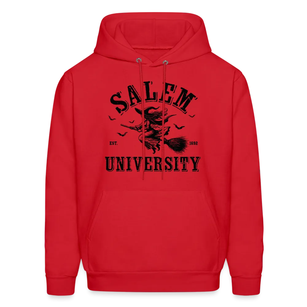 Salem University Hoodie (Halloween Witch Riding Broom)