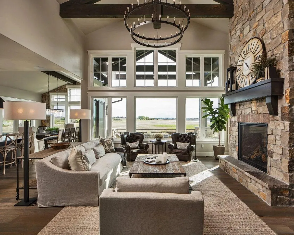 Stunning Ridge House Plan: Spacious Design with Artistic Layout