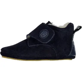 Taj Wool Indoor Shoe - navy