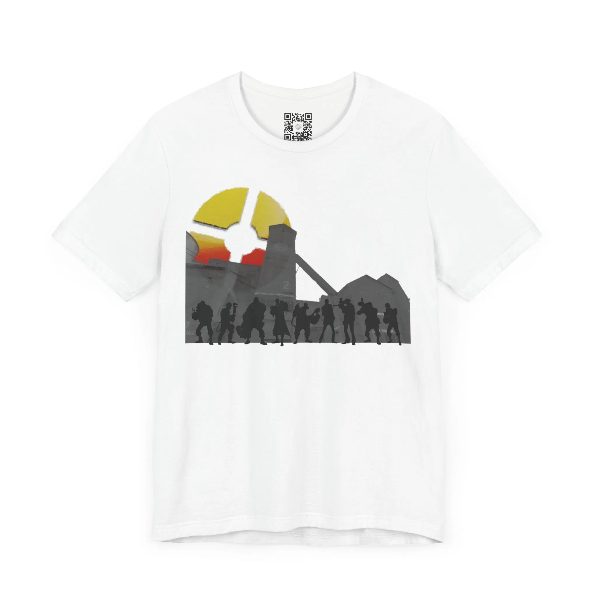 Team Fortress 2 - Crew at Sunset - TF2 Tshirt, Gamer Fan Tee, Unisex Gaming Shirt, Graphic Tee, Fan Gift