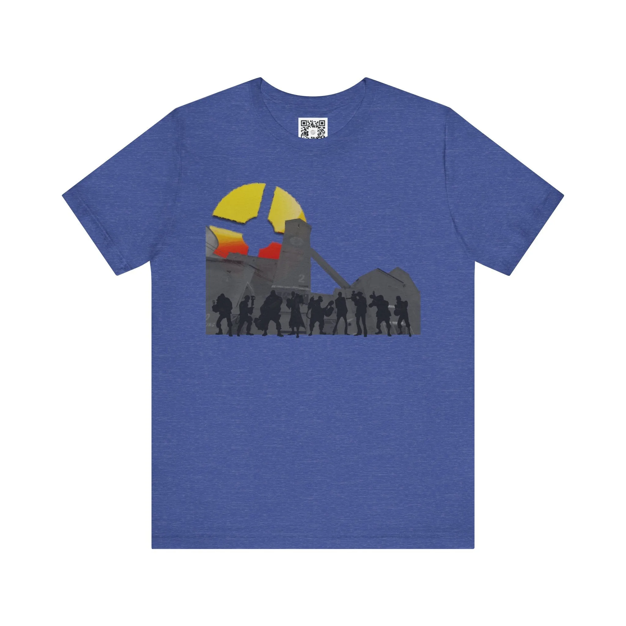Team Fortress 2 - Crew at Sunset - TF2 Tshirt, Gamer Fan Tee, Unisex Gaming Shirt, Graphic Tee, Fan Gift