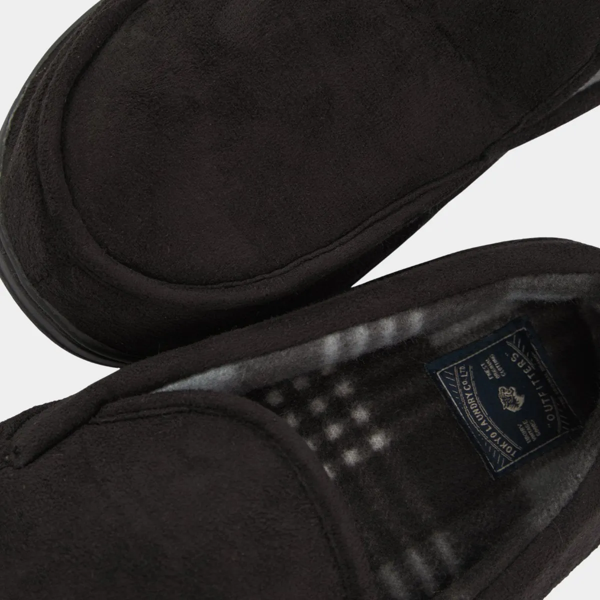 Tokyo Laundry Mens Faux Suede Slippers