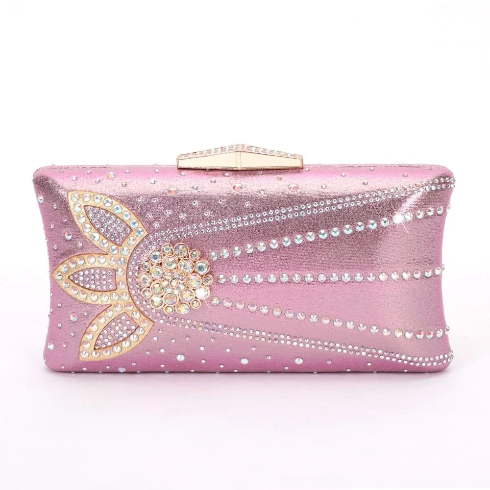 Trendy Italian Design Pink Shoes and Matching Bag for Women