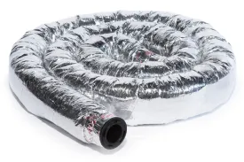 UPC-26TDR4-1 - Sound Attenuator, Double Vapor Barrier, TFS, Couplings Attached, 2"x12' R-4.2