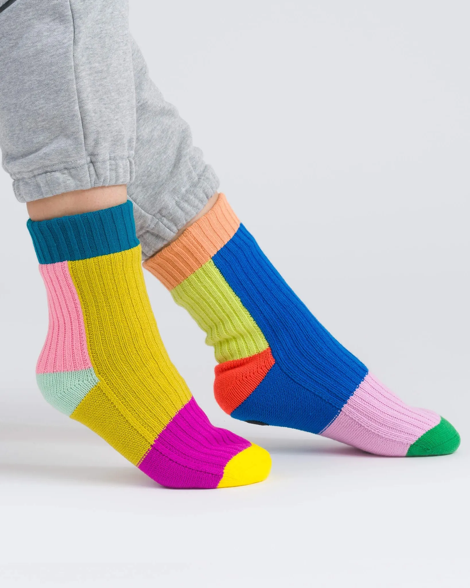 Verloop: Mismatch House Socks - Rainbow