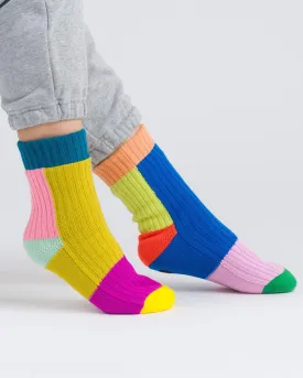 Verloop: Mismatch House Socks - Rainbow