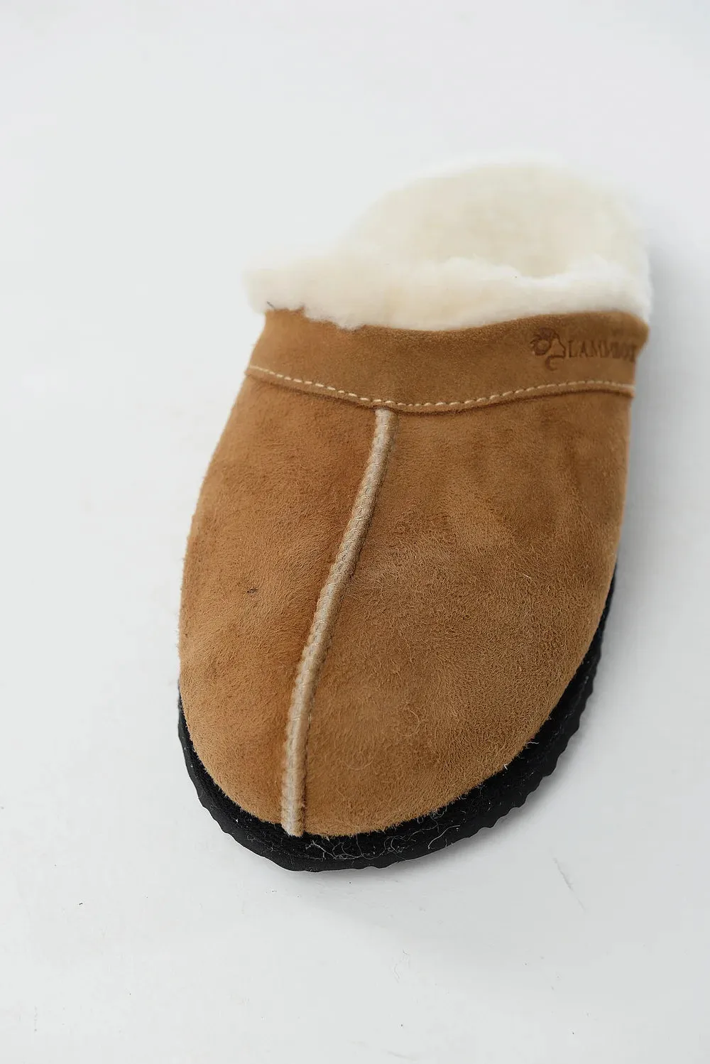 Wedge Sole Home Slippers in Ginger color