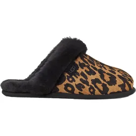 Women's UGG Scuffette II Panter Print Butterscotch Suede